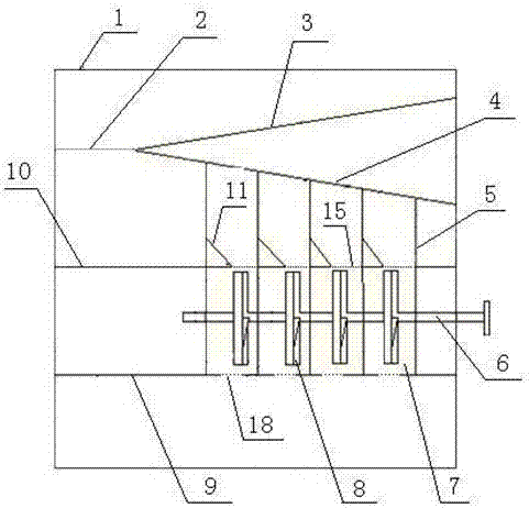 A nut grading shell breaking machine