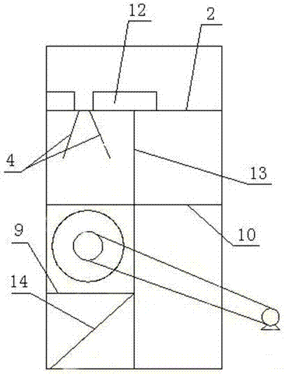 A nut grading shell breaking machine