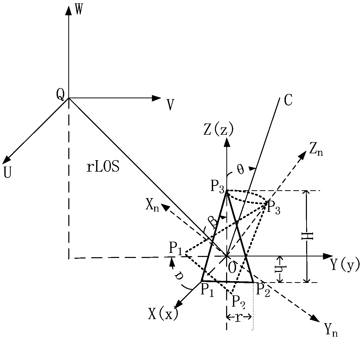 Precession target micro-Doppler extracting method based on instant frequency modulation rate estimation