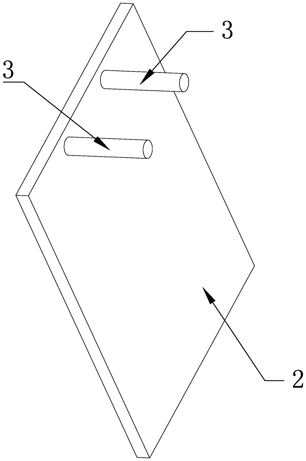 An electrical connection structure, assembly method, and lamp for an LED lamp board and a power board