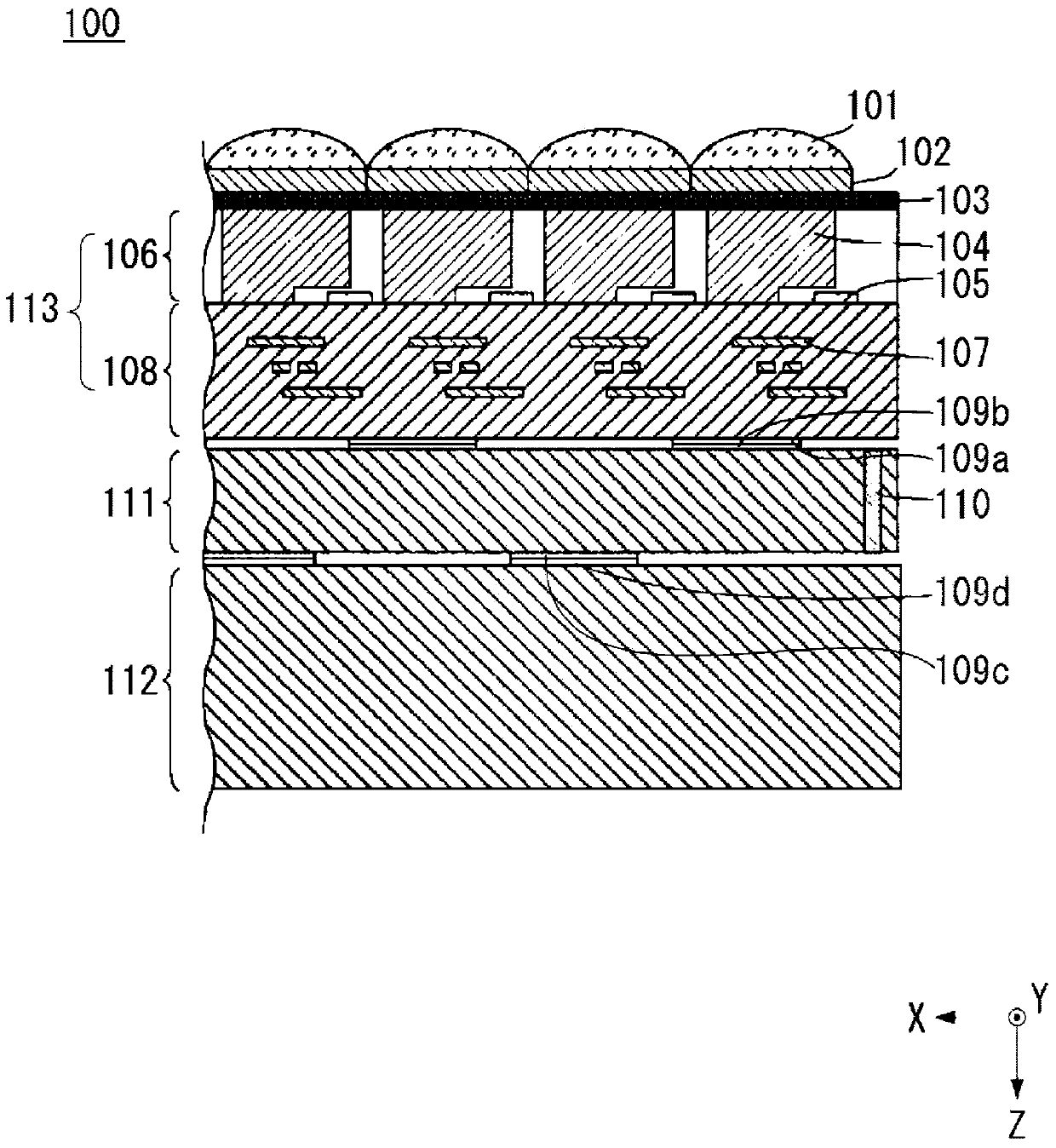 Camera element and camera device