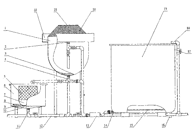 Device for debonding and cleaning fish oosperm