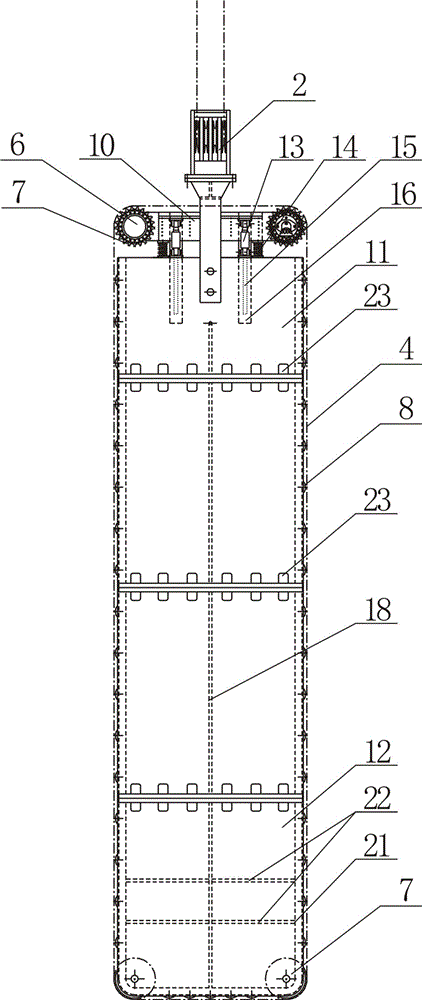 Full section mixing and cutting wall making machine