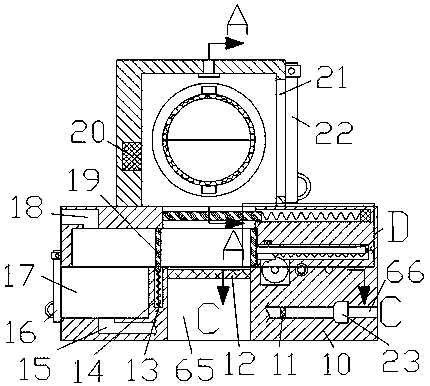 Disinfecting and drying integrated device used for oral cavity medical apparatuses and instruments