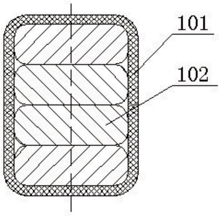 Binding rack capable of improving binding quality of motor hard winding coil