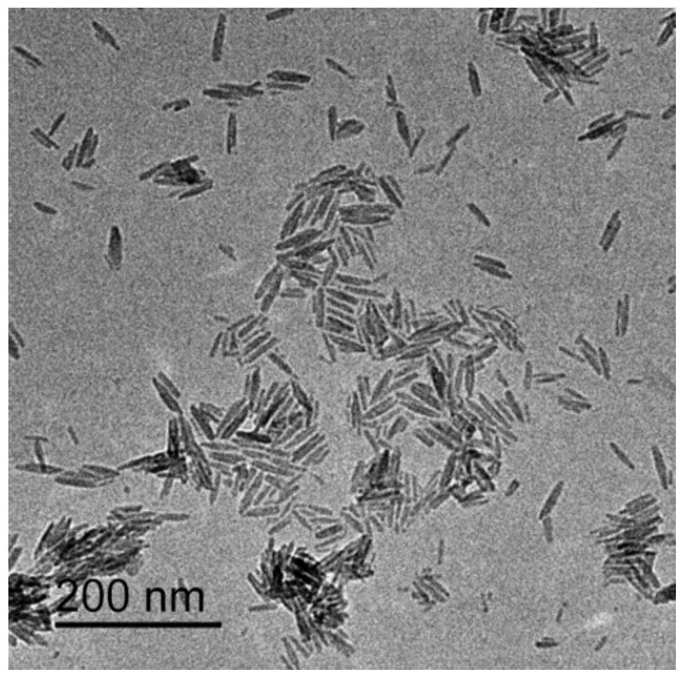 Beta-FeOOH nanorod and preparation method thereof