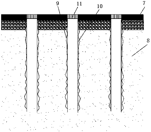 A system for efficiently utilizing rainfall and flood resources on sea islands