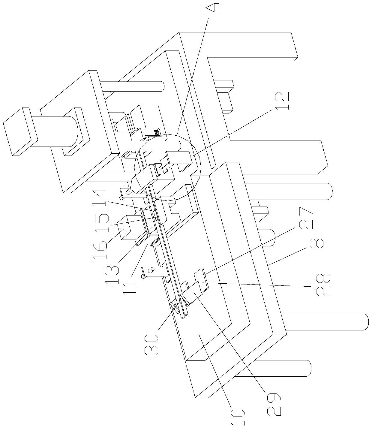 Short bar machining line