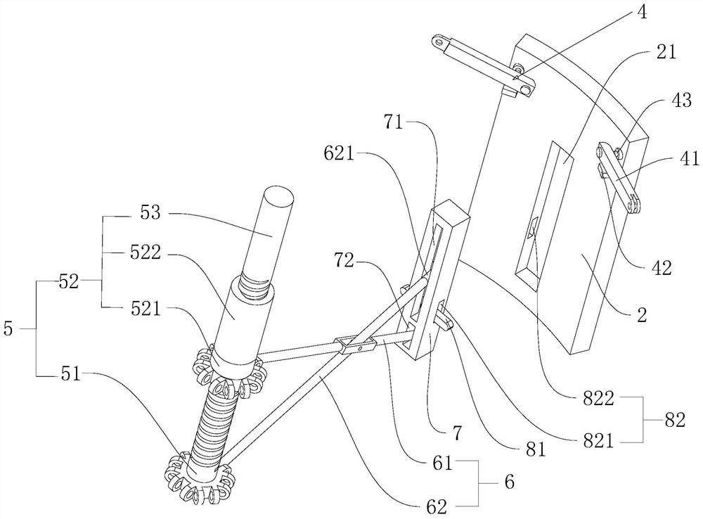 An anti-collapse hole device and method for synchronous waterproofing