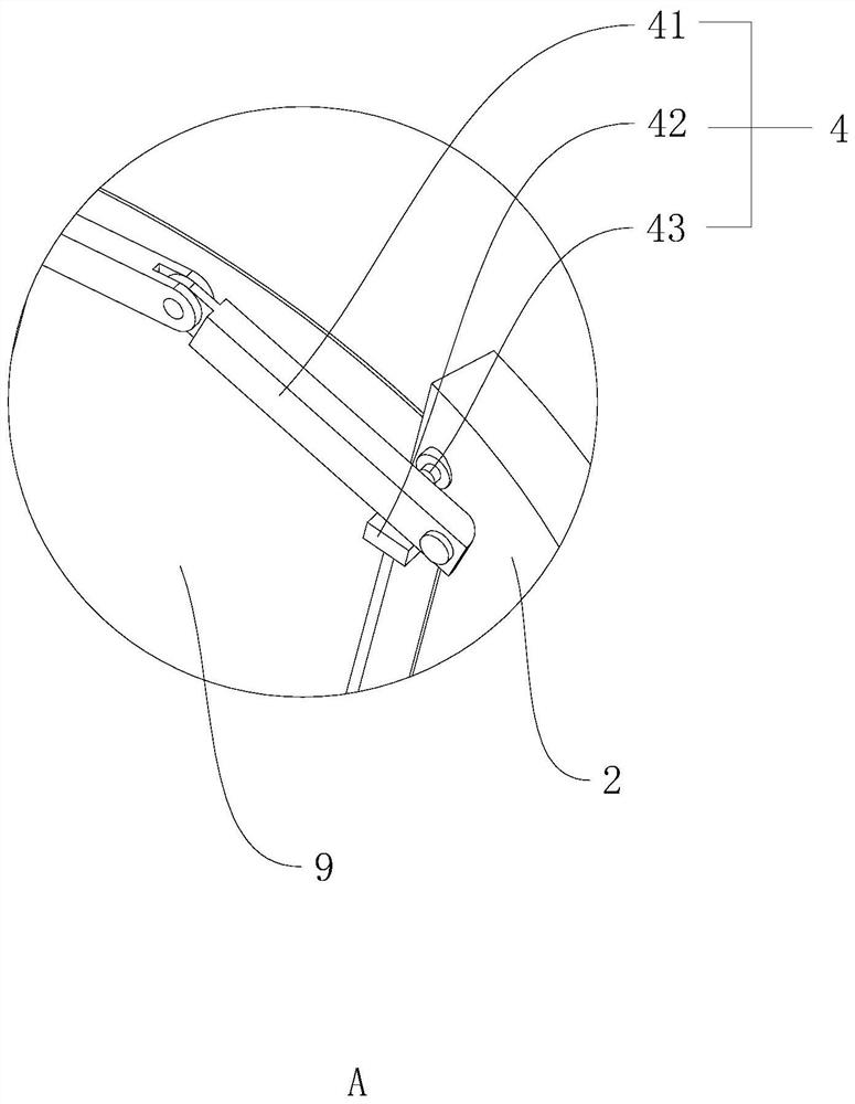 An anti-collapse hole device and method for synchronous waterproofing