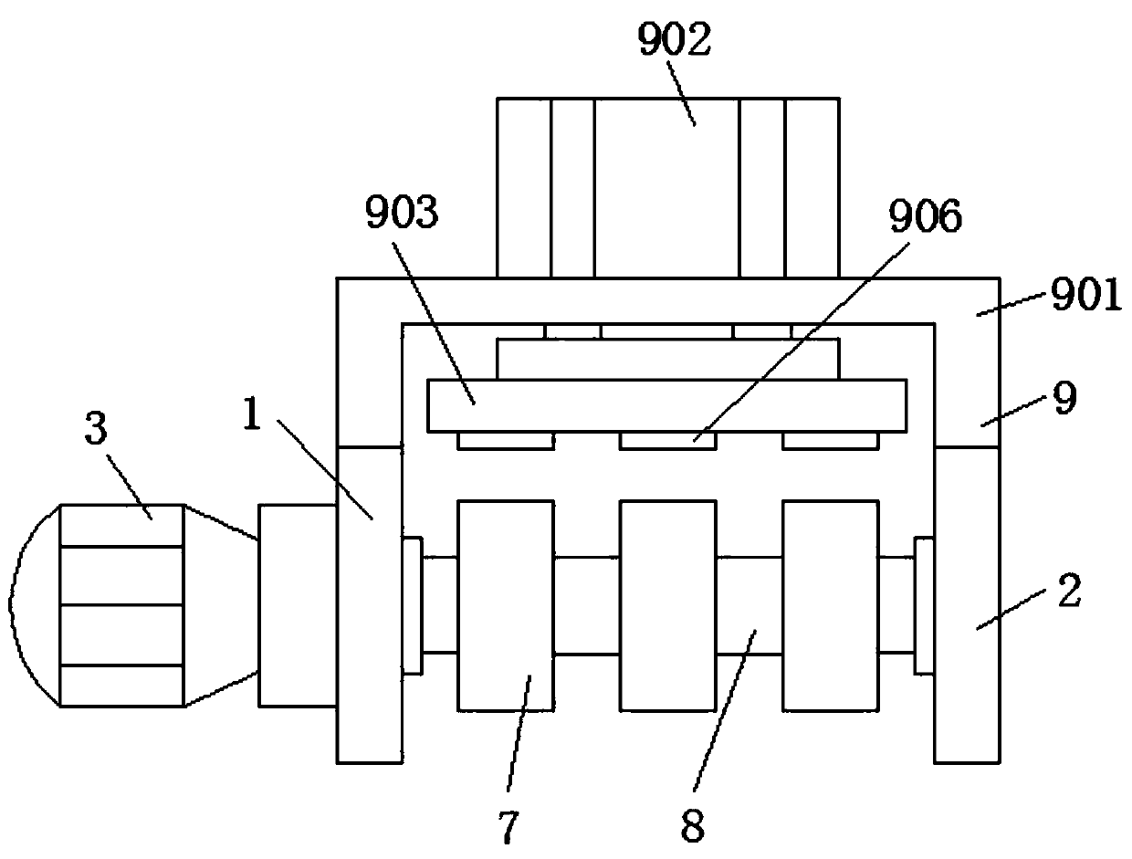 Paperboard stacking machine with automatic counting and staggered stacking mechanism