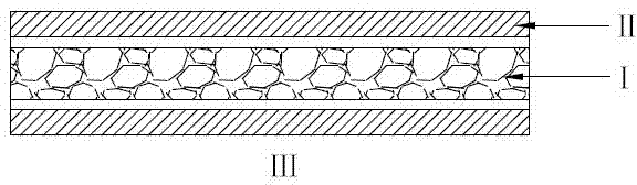 Halogen-free flame-retardant resin matrix sandwich structure body and preparation method thereof