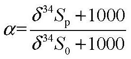 A method for analyzing the source of sulfate in atmospheric particulate matter based on sulfur isotope