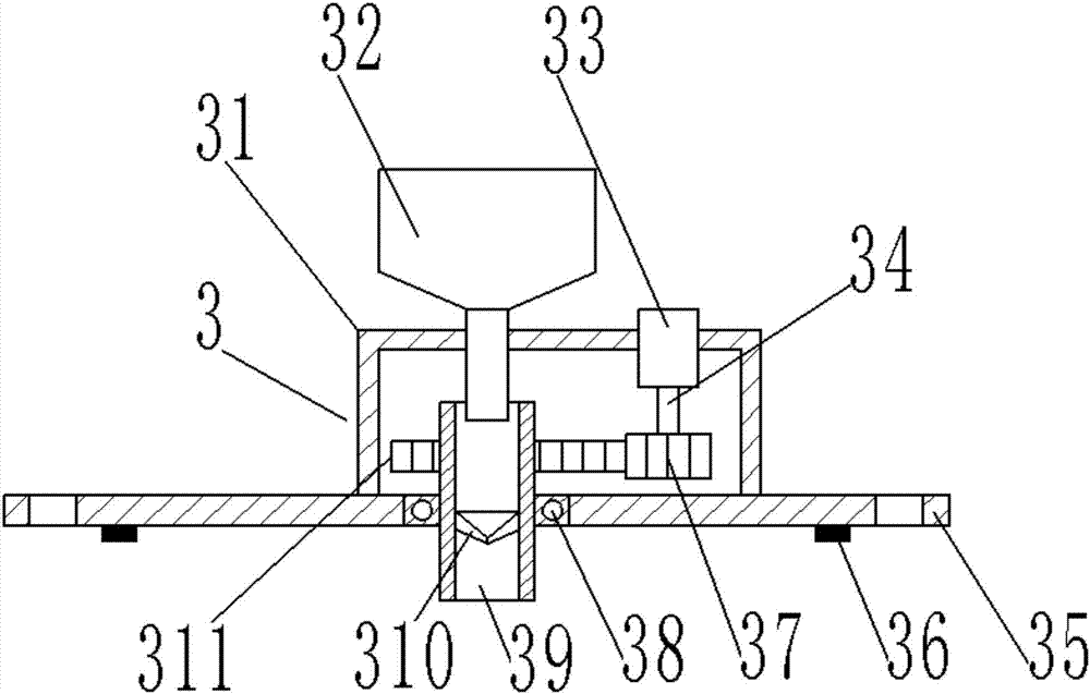 Rotary circulating drying device for new material masterbatch