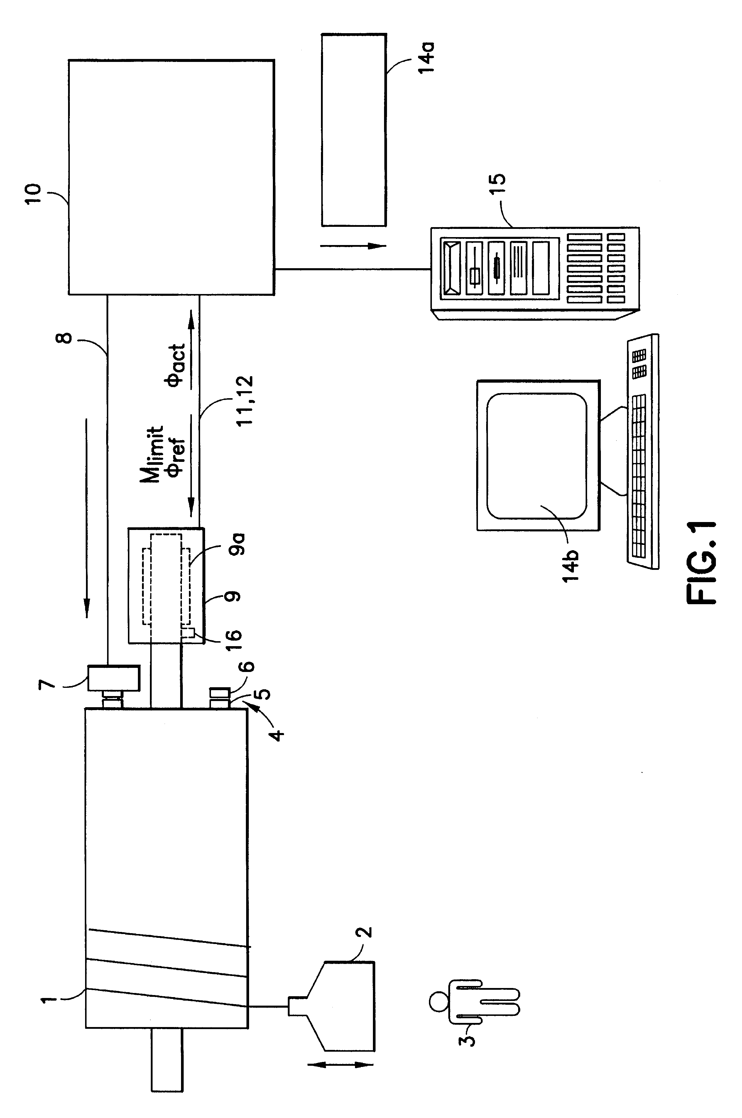 Means for monitoring holding brake wear