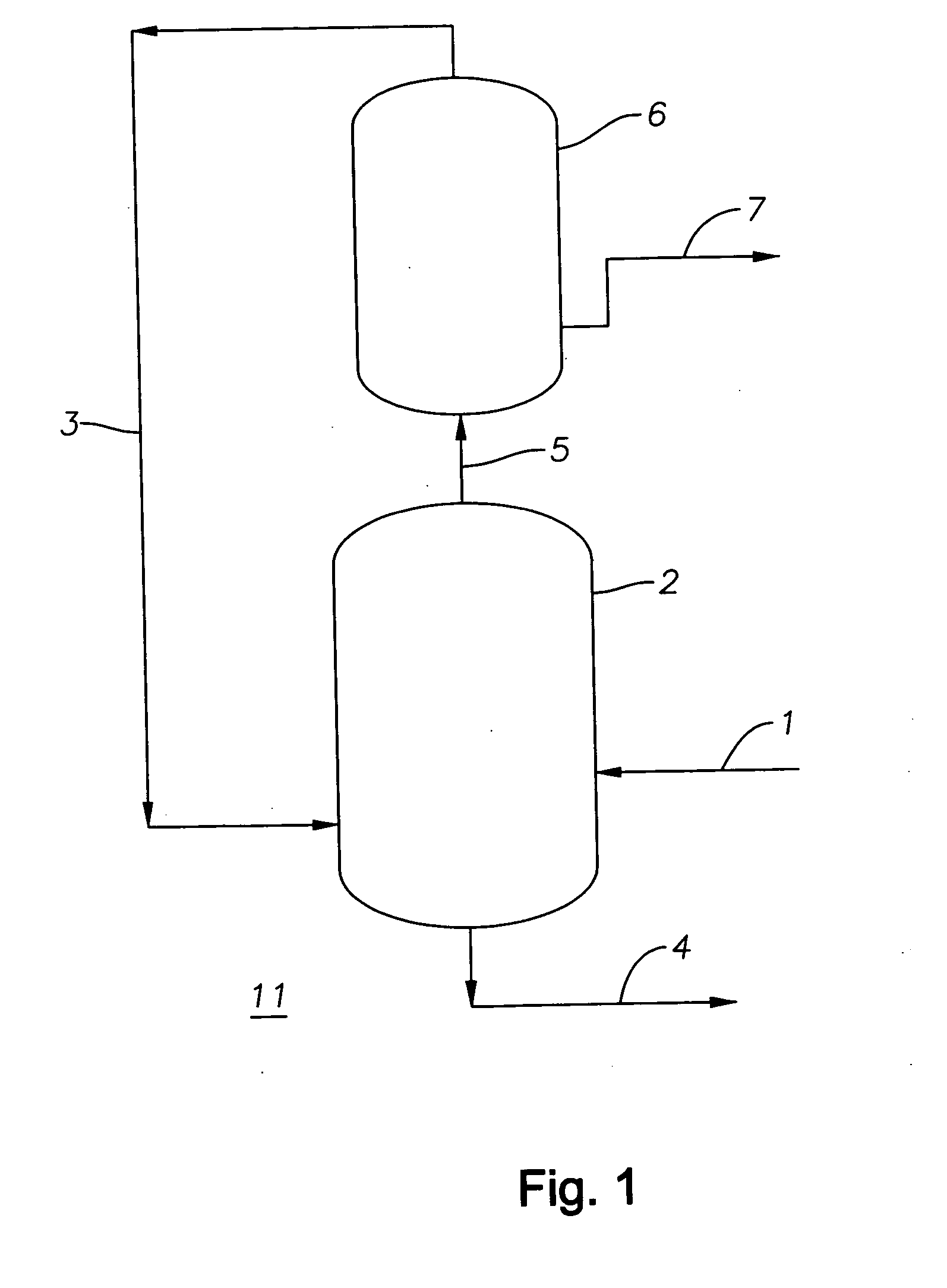 Process for upgrading tar