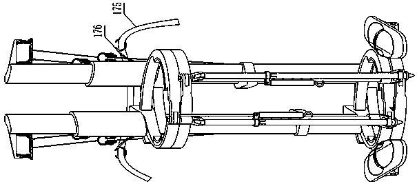 Semi-automatic electric pole climber