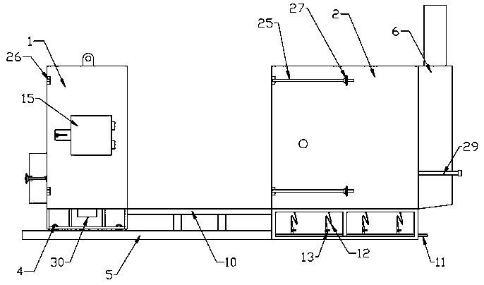 Multifunctional kiln for ceramic and firing process thereof