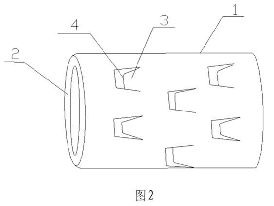 Drum-shaped pipe locking device with internal teeth