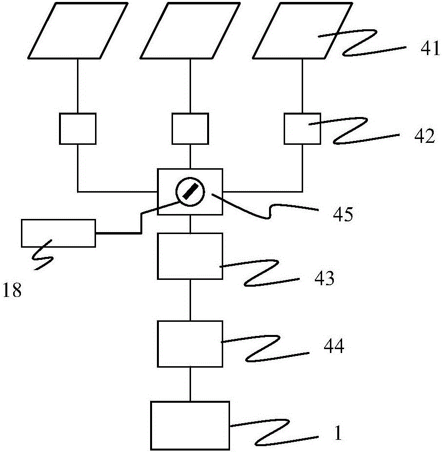 Comprehensive utilization system for terrestrial heat of underground water-lacked region