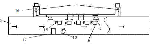 Ventilation, smoke discharge and evacuation system for underwater single-tube double-layer shield traffic tunnel