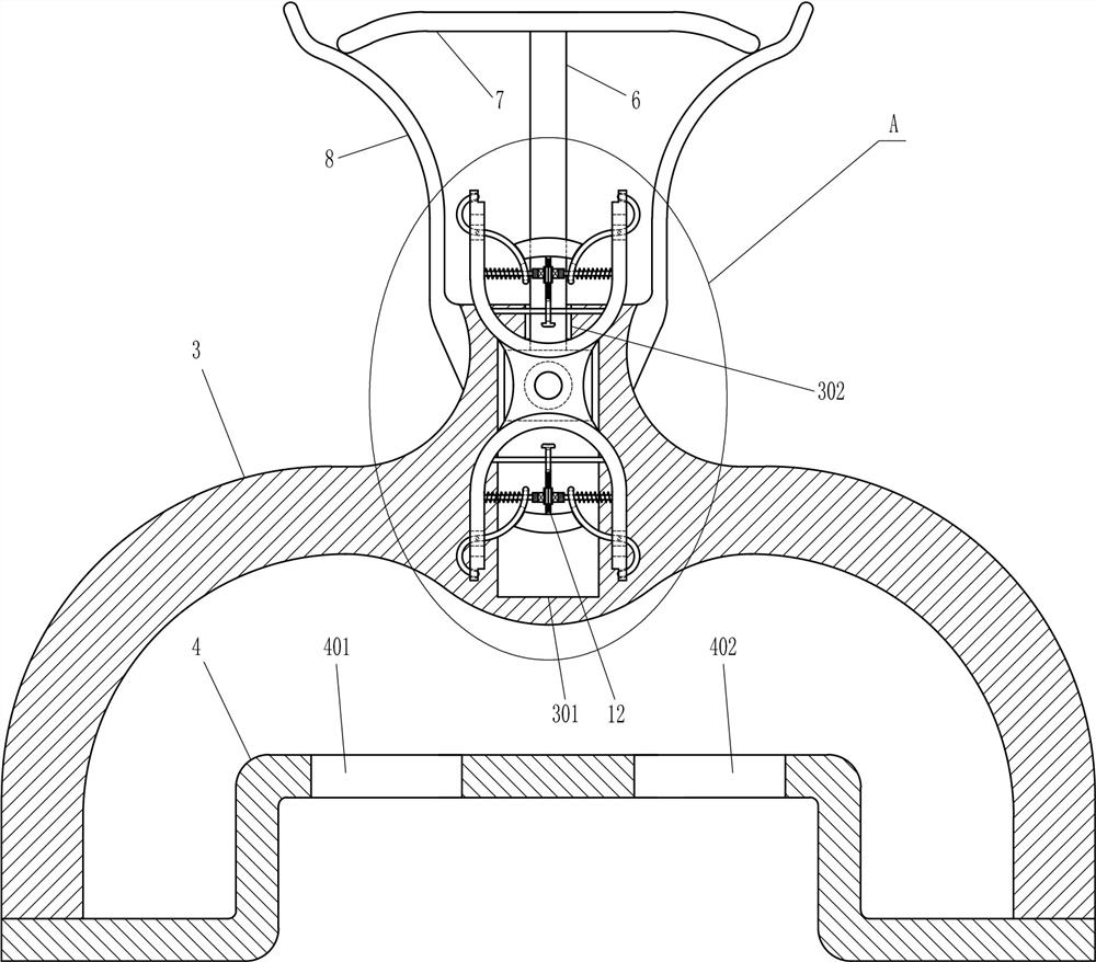 A clamping device for installing linear motor magnets