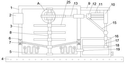 A kind of rapid cooling equipment for hot-dip galvanizing