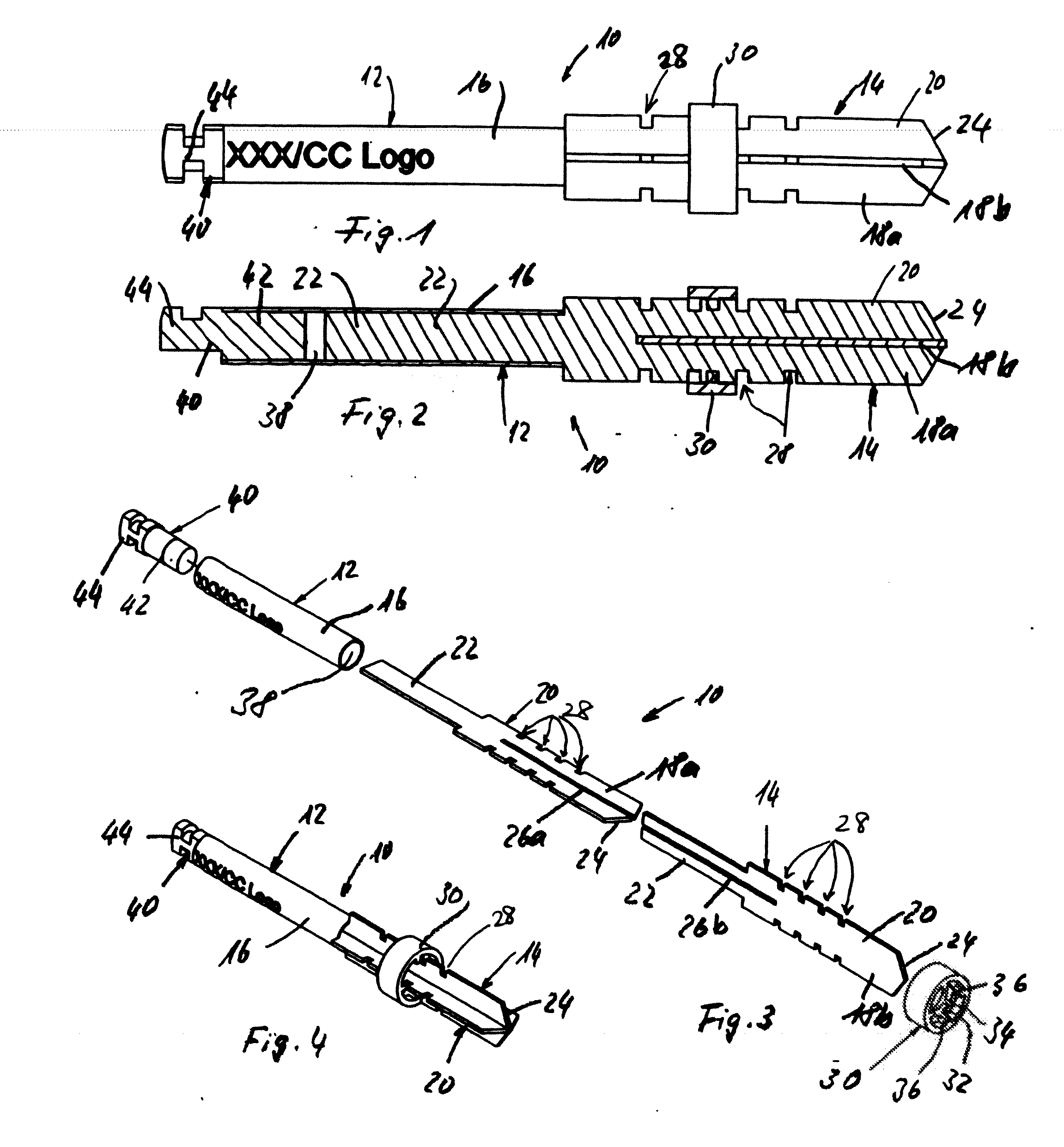 Method for manufacturing disposable rotary cutting tools and disposable rotary tool for dental or medical applications