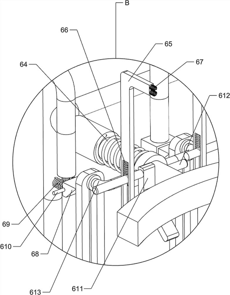 Rapid grinding equipment for inner ring of birdcage frame