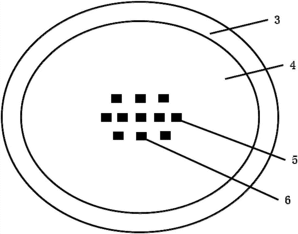 Planar-surface feed source transmitting and receiving integrated double ellipsoid lens antenna