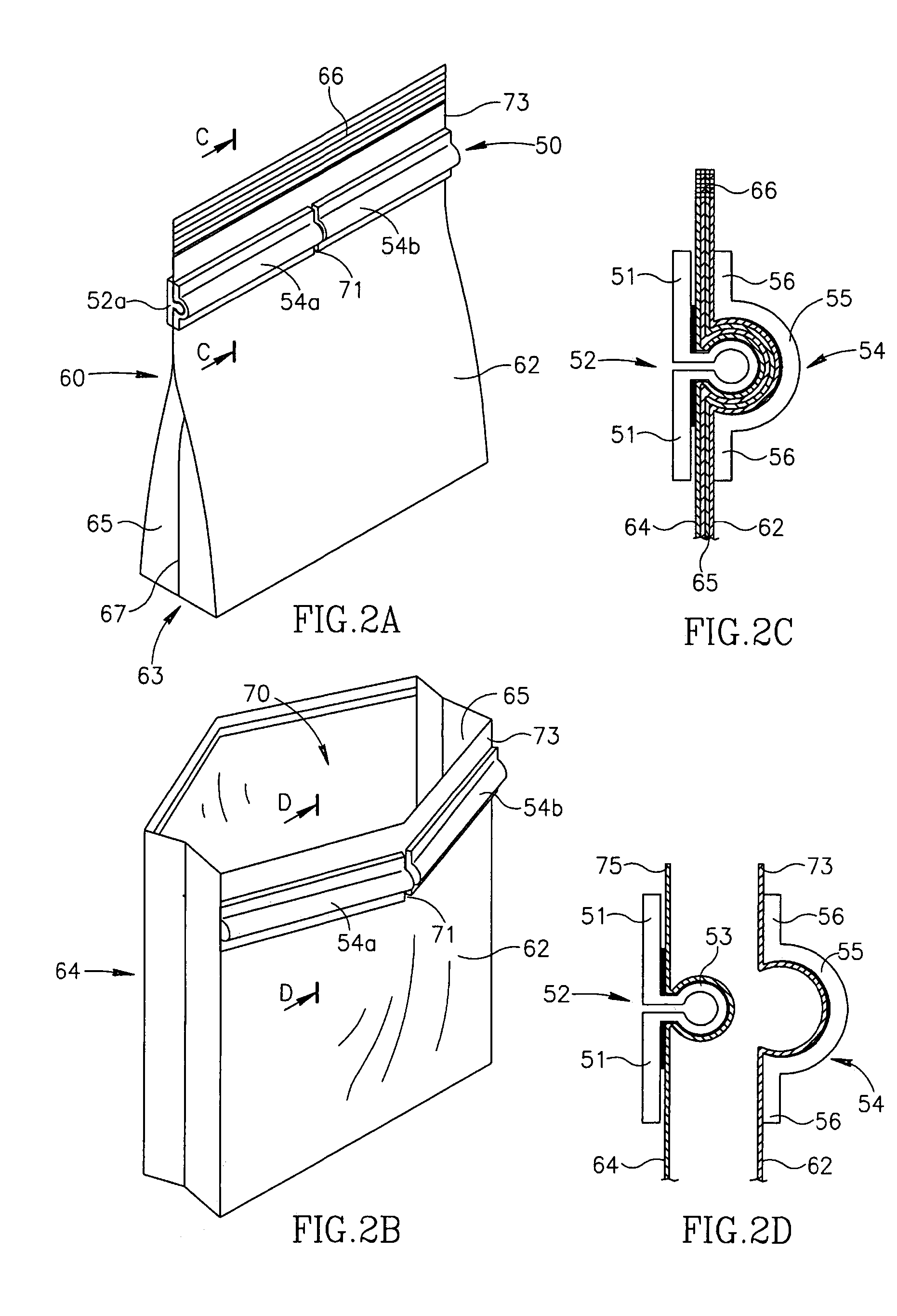 Closure for containers and reclosable containers including the same