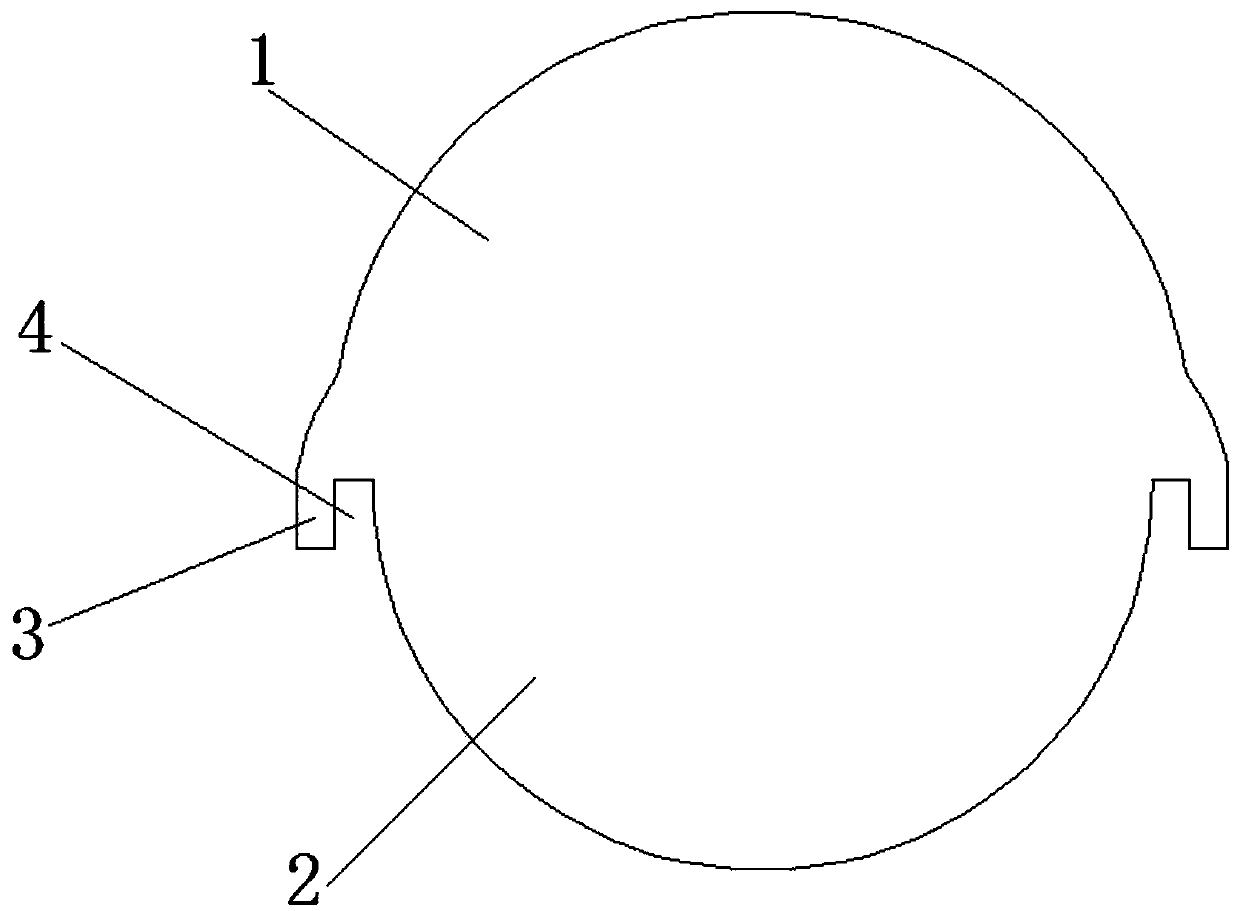 Stable circular tube condenser spacer