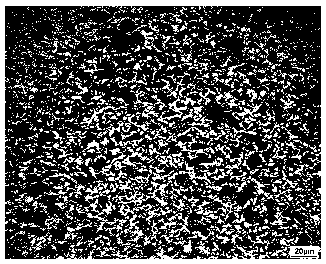 Equal-distance rolling method of spiral conic roller of large-size 45 steel ultra-fine grain bar