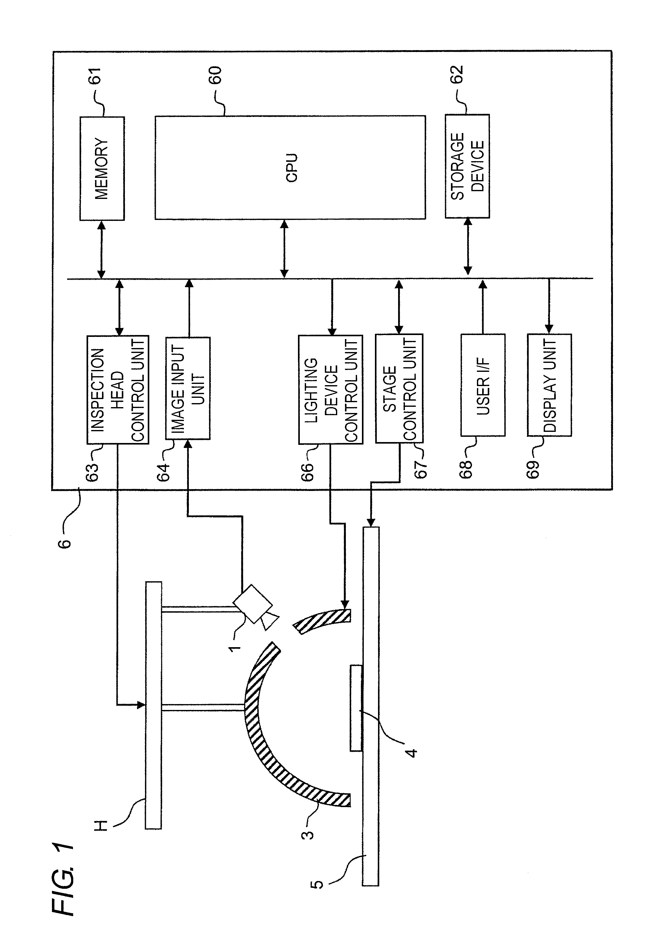 Apparatus and method for inspecting surface state