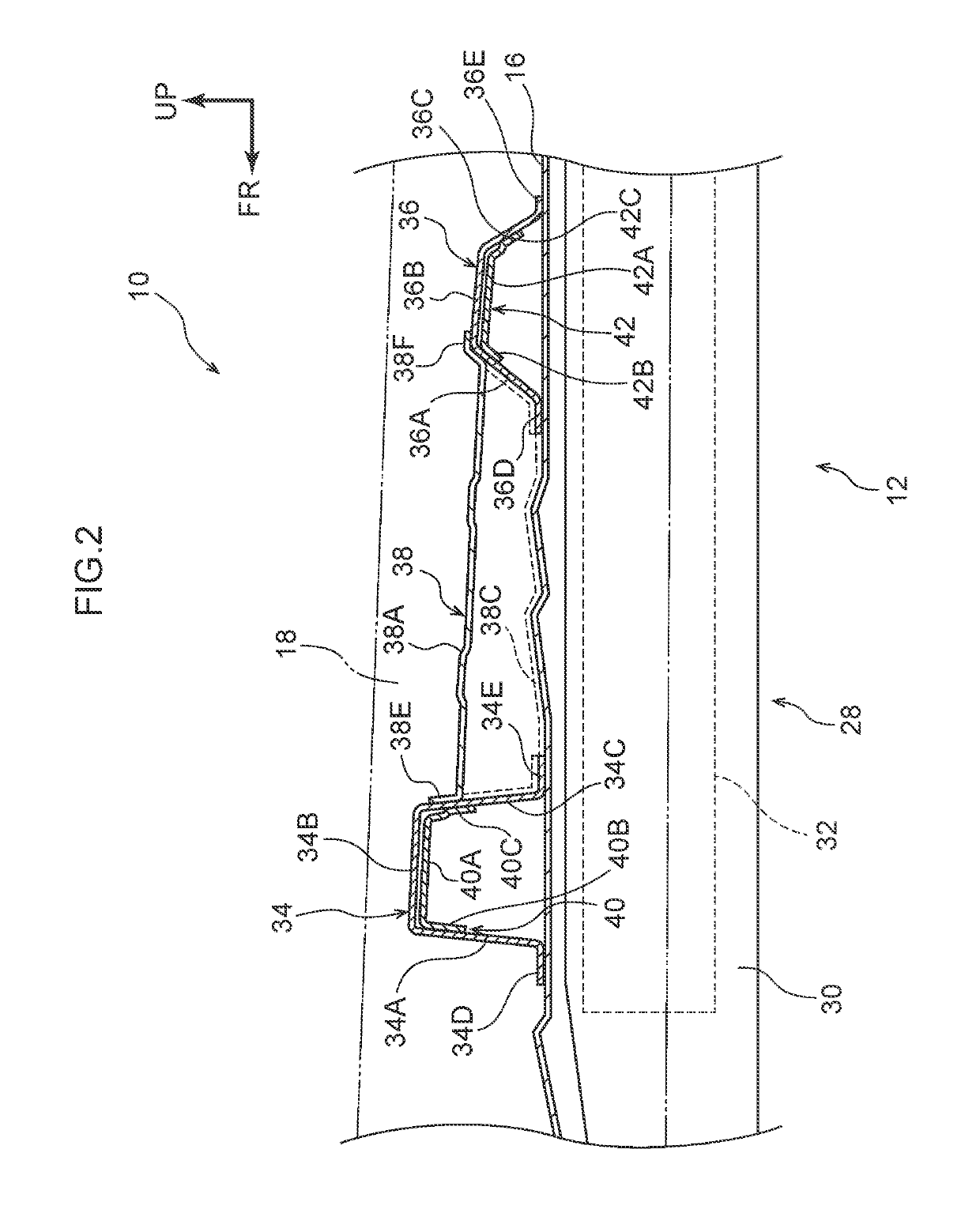 Vehicle framework structure