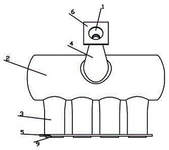 Air inlet cavity of FSAE racing car