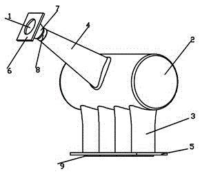 Air inlet cavity of FSAE racing car