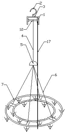 Lifting clothes hanger