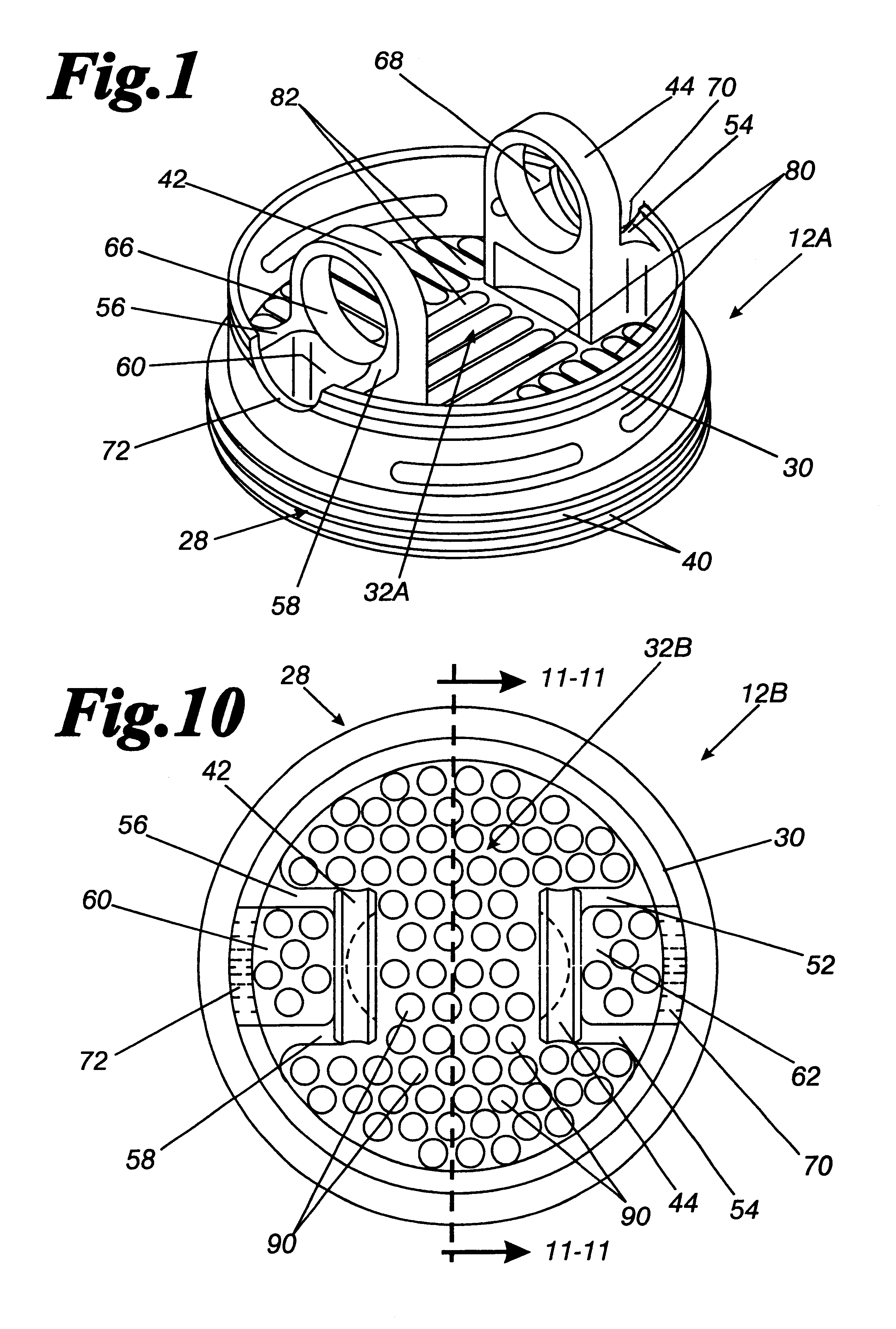 Two-piece piston assembly