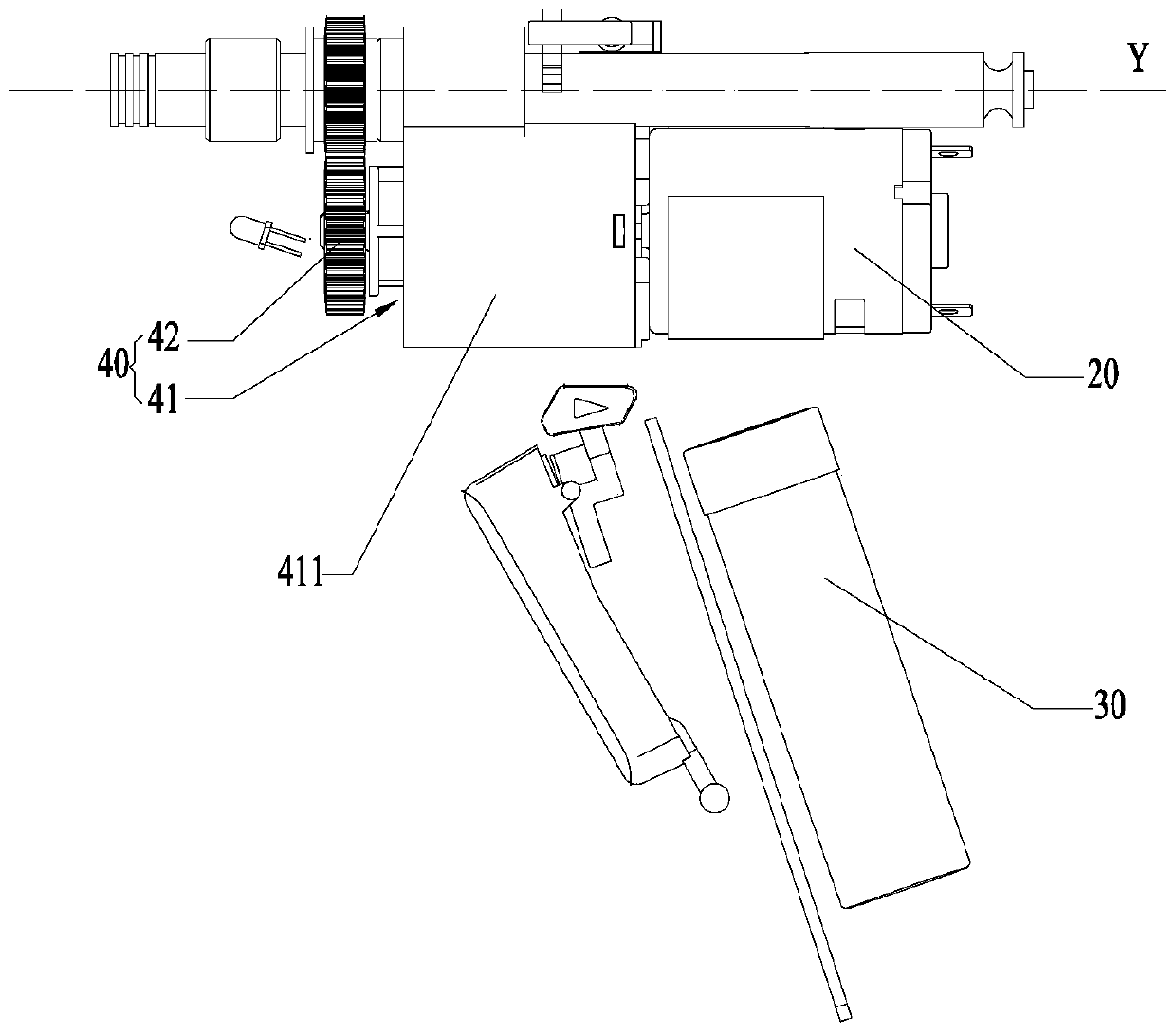 Torque output tool