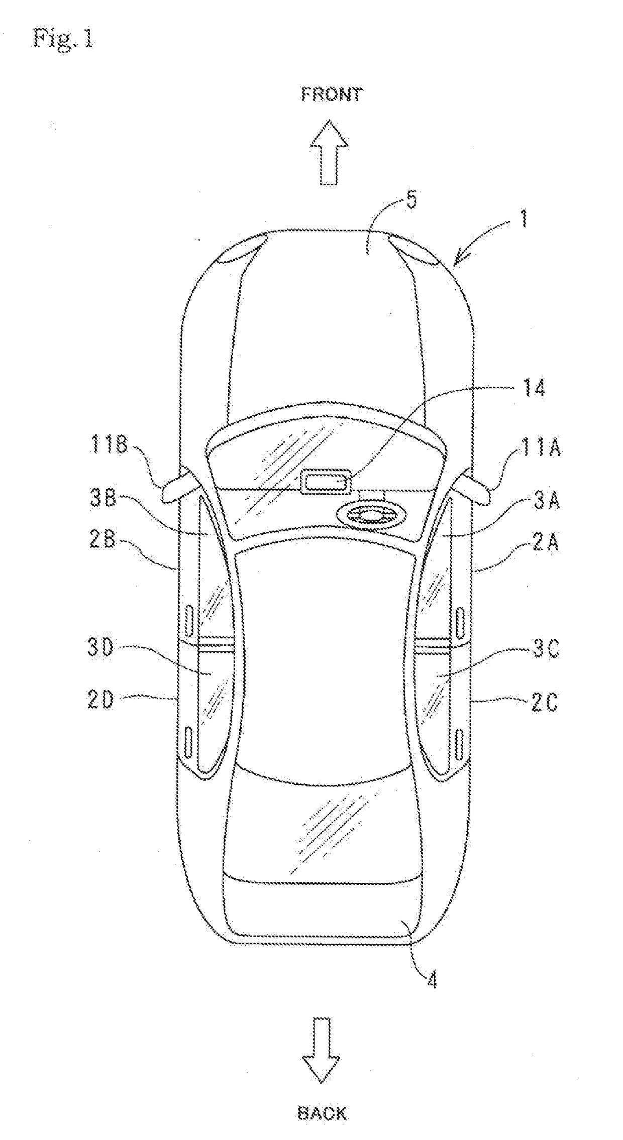 Vehicle door control system