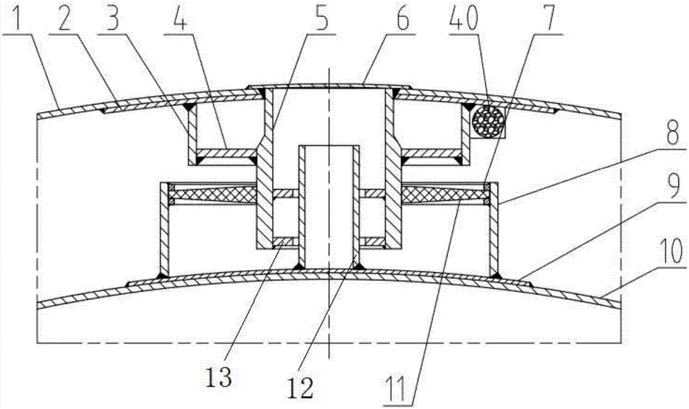 Vertical low-temperature container