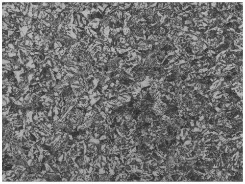 Controlled rolling and controlled cooling method for medium-carbon CrMo steel wire rod capable of being directly subjected to drawing machining in hot rolling state