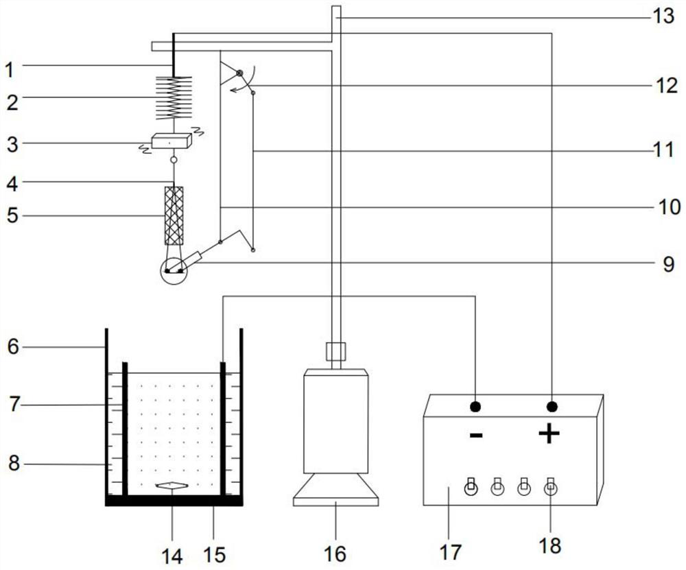 Electrochemical polishing device and polishing method for vascular stent