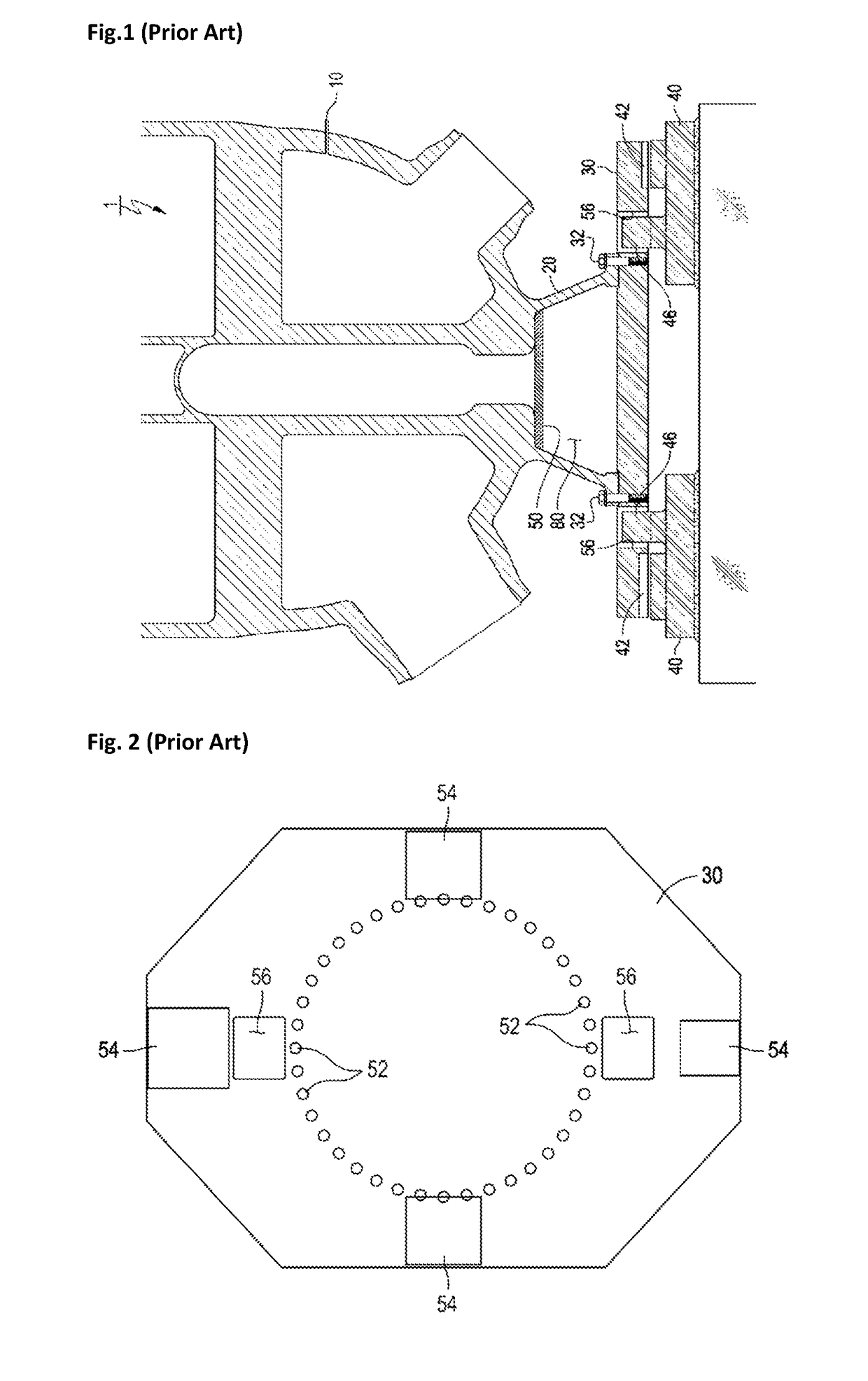 Air circulating device below steam generator of nuclear reactor