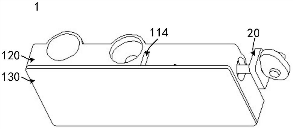 Uniform liquid mixing device applied to microfluidic chips and microfluidic chip