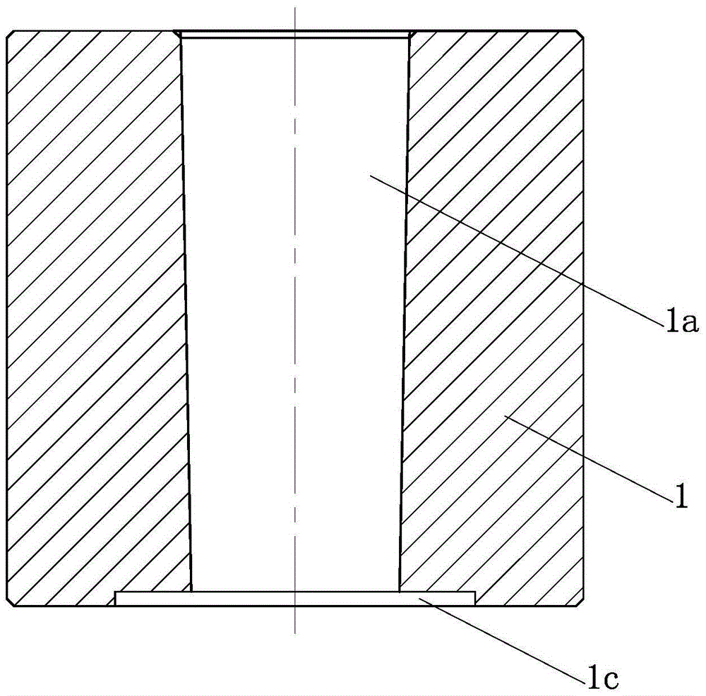 Hexagonal tip grinding method