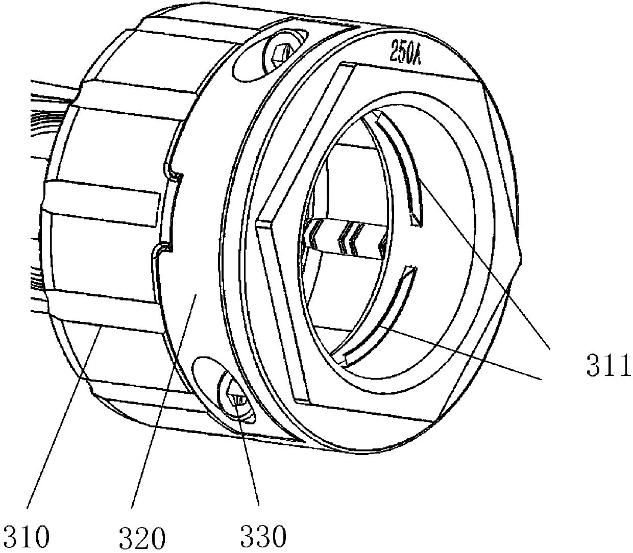 Direct-current charging gun