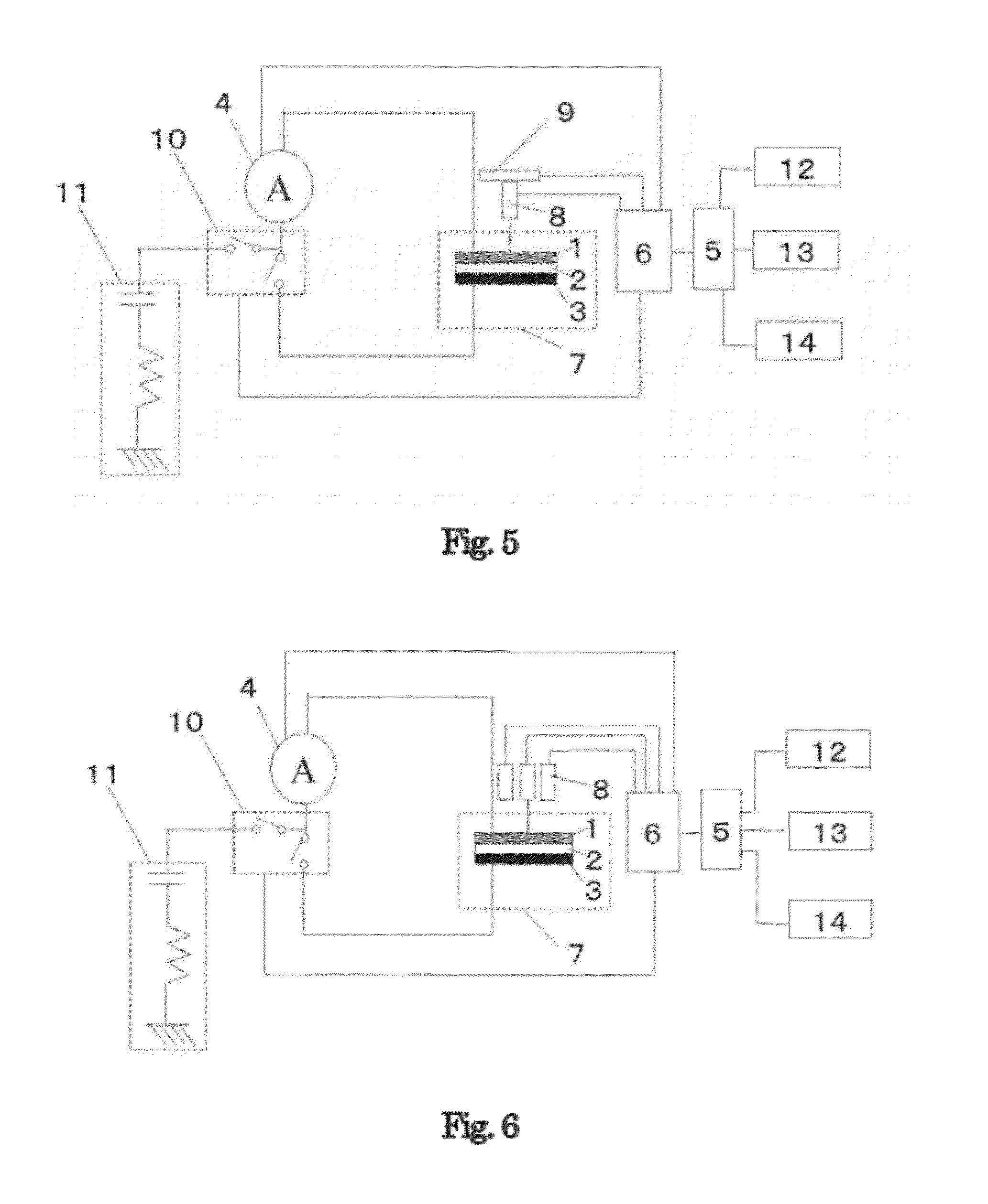 Measurement device used for specifically detecting substance to be examined using photocurrent, sensor unit used for same, and method for specifically detecting substance to be examined using photocurrent