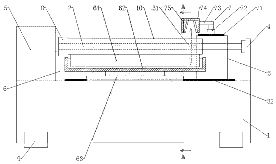 Novel binding tape cutting machine